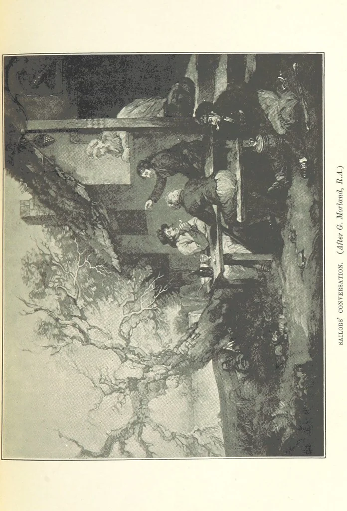 An illustration from The Dover Road. Annals of an ancient turnpike ... Illustrated by the author, etc, 1895, leaf 159