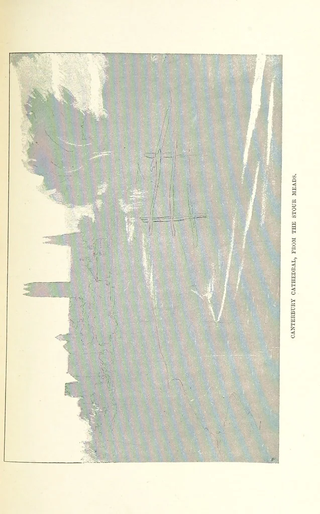 An illustration from The Dover Road. Annals of an ancient turnpike ... Illustrated by the author, etc, 1895, leaf 317