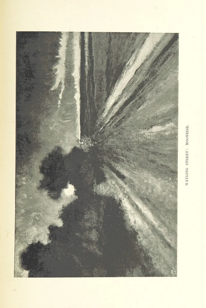 An illustration from The Dover Road. Annals of an ancient turnpike ... Illustrated by the author, etc, 1895, leaf 349
