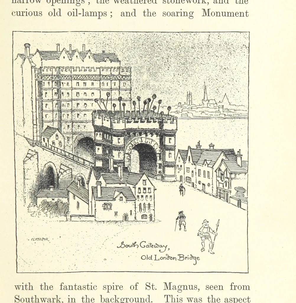 An illustration from The Dover Road. Annals of an ancient turnpike ... Illustrated by the author, etc, 1895, leaf 41