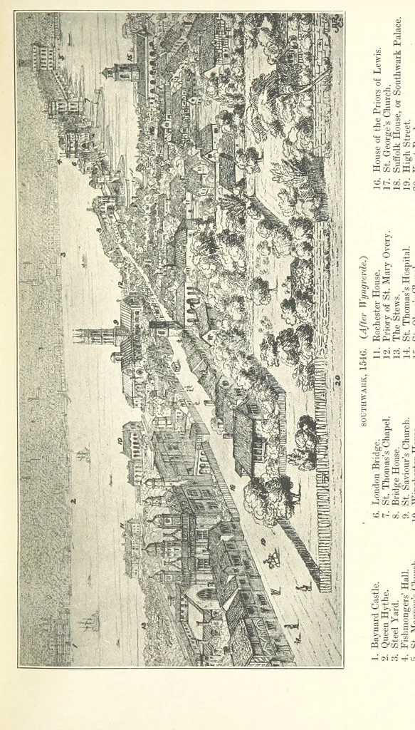 An illustration from The Dover Road. Annals of an ancient turnpike ... Illustrated by the author, etc, 1895, leaf 57
