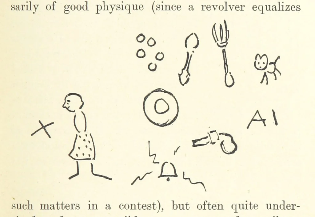 An illustration from The Dover Road. Annals of an ancient turnpike ... Illustrated by the author, etc, 1895, leaf 93