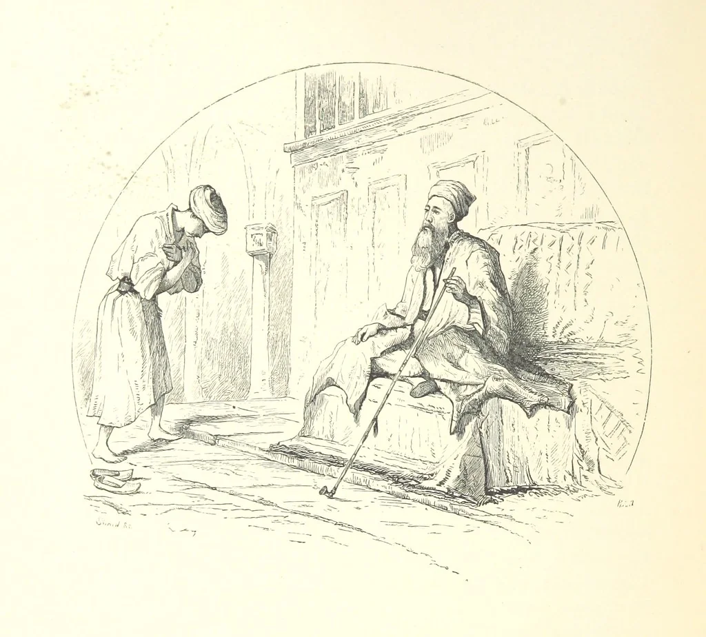 An illustration from Illustrated letters to my children from the Holy Land. Eastern manners and customs depicted in ... sketches from life, 1880, leaf 32