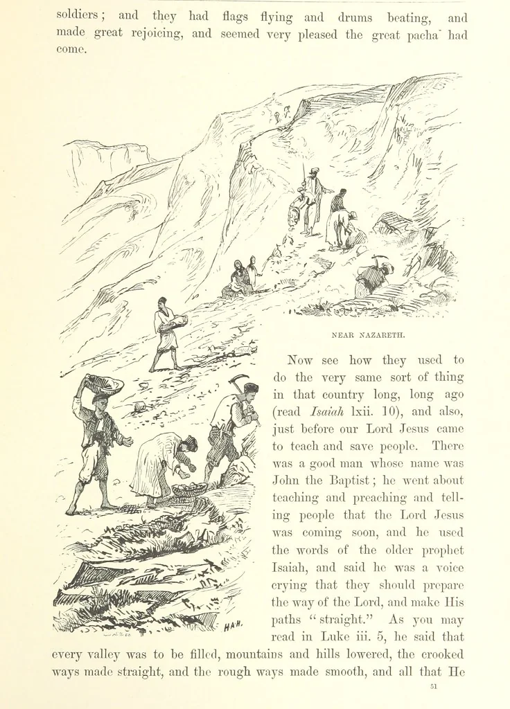 An illustration from Illustrated letters to my children from the Holy Land. Eastern manners and customs depicted in ... sketches from life, 1880, leaf 51