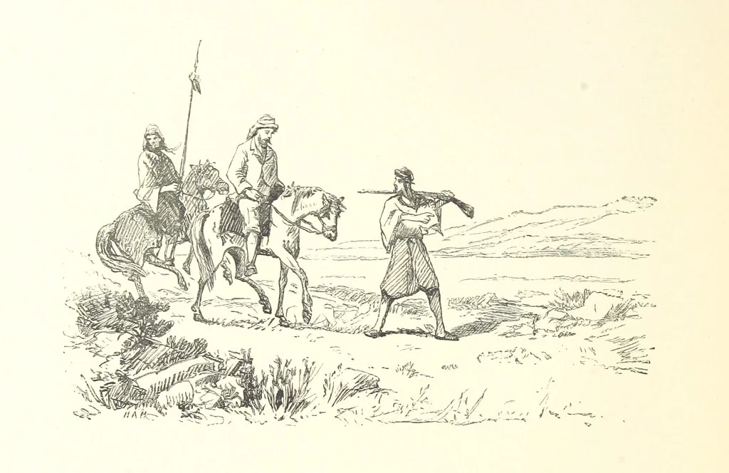 An illustration from Illustrated letters to my children from the Holy Land. Eastern manners and customs depicted in ... sketches from life, 1880, leaf 60