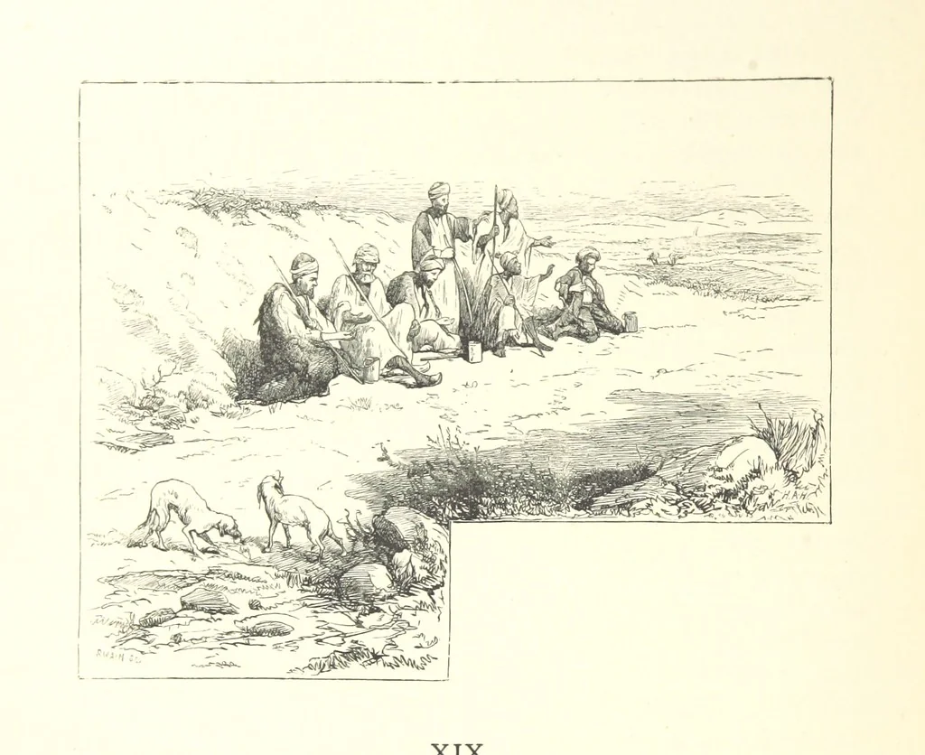 An illustration from Illustrated letters to my children from the Holy Land. Eastern manners and customs depicted in ... sketches from life, 1880, leaf 62