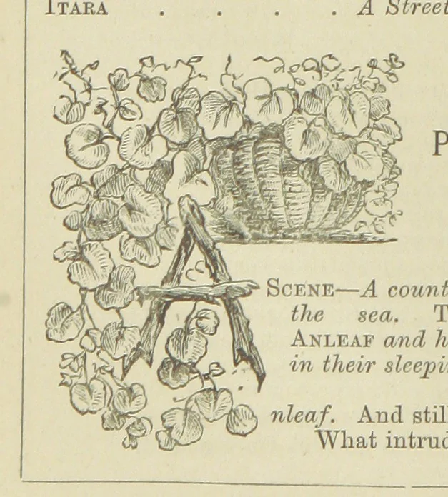 An illustration from Wayside Pictures, Hymns, and Poems ... With a portrait of the author, 1874, leaf 78