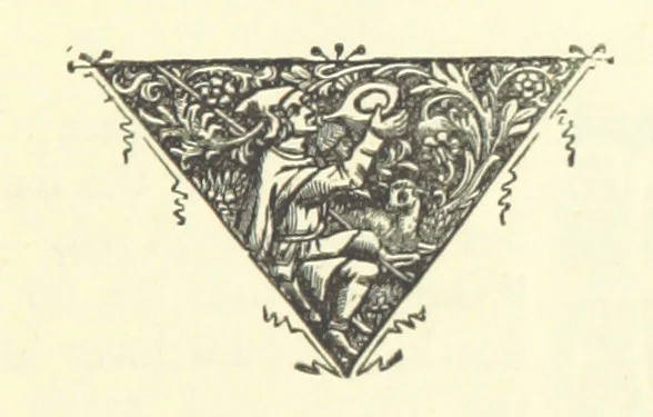 An illustration from The Queen of the Arena and other stories ... illustrated by Millais and others, 1880, leaf 99