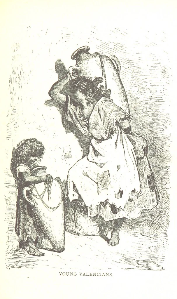 An illustration from Spain. (Sketch of the 'History of Spain') ... Illustrations, 1881, leaf 215