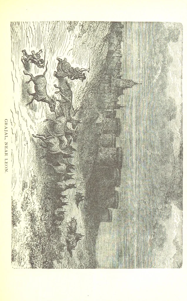 An illustration from Spain. (Sketch of the 'History of Spain') ... Illustrations, 1881, leaf 259