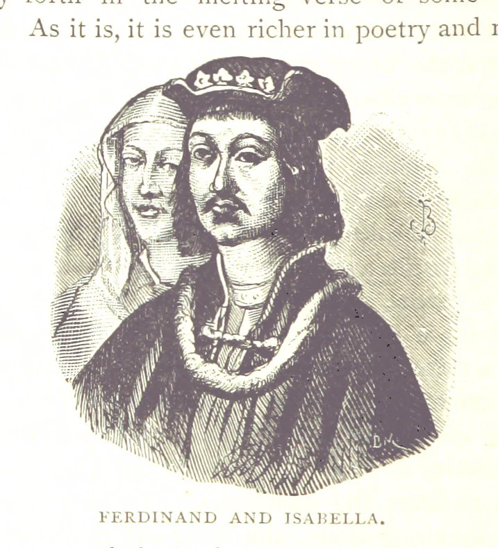 An illustration from Spain. (Sketch of the 'History of Spain') ... Illustrations, 1881, leaf 308