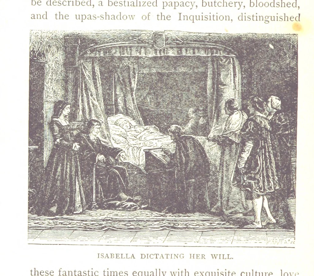An illustration from Spain. (Sketch of the 'History of Spain') ... Illustrations, 1881, leaf 374