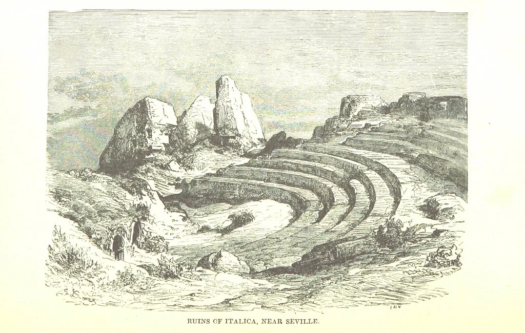 An illustration from Spain. (Sketch of the 'History of Spain') ... Illustrations, 1881, leaf 41