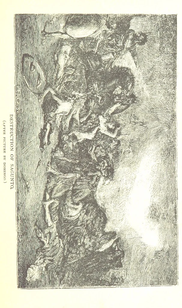 An illustration from Spain. (Sketch of the 'History of Spain') ... Illustrations, 1881, leaf 45