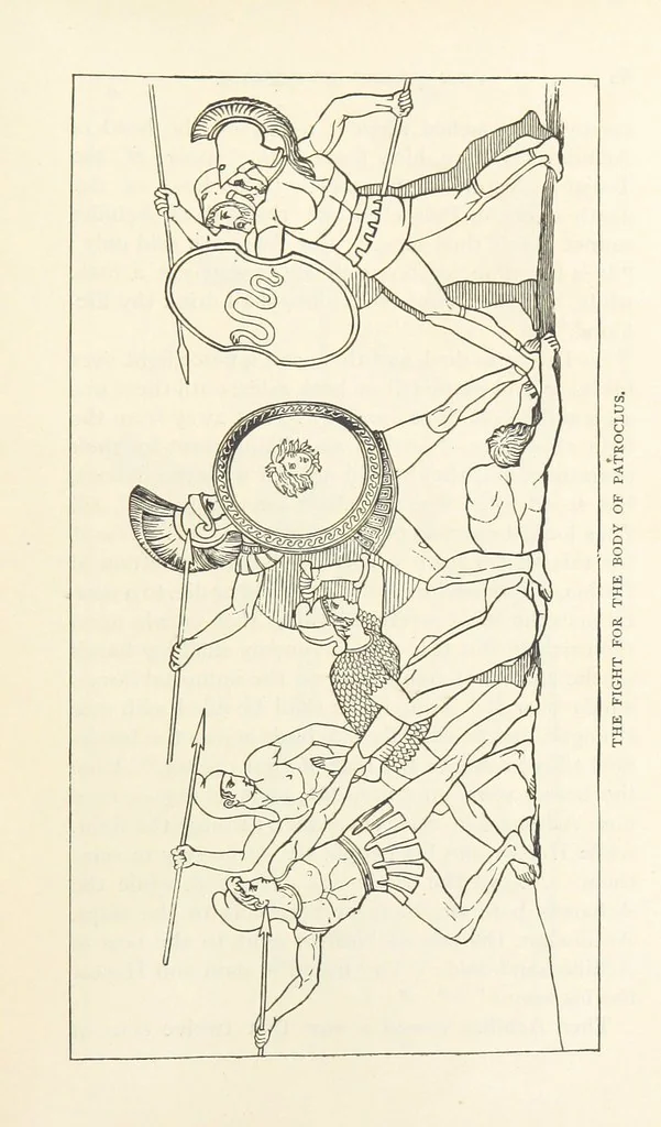 An illustration from The Story of Greece, 1885, leaf 101