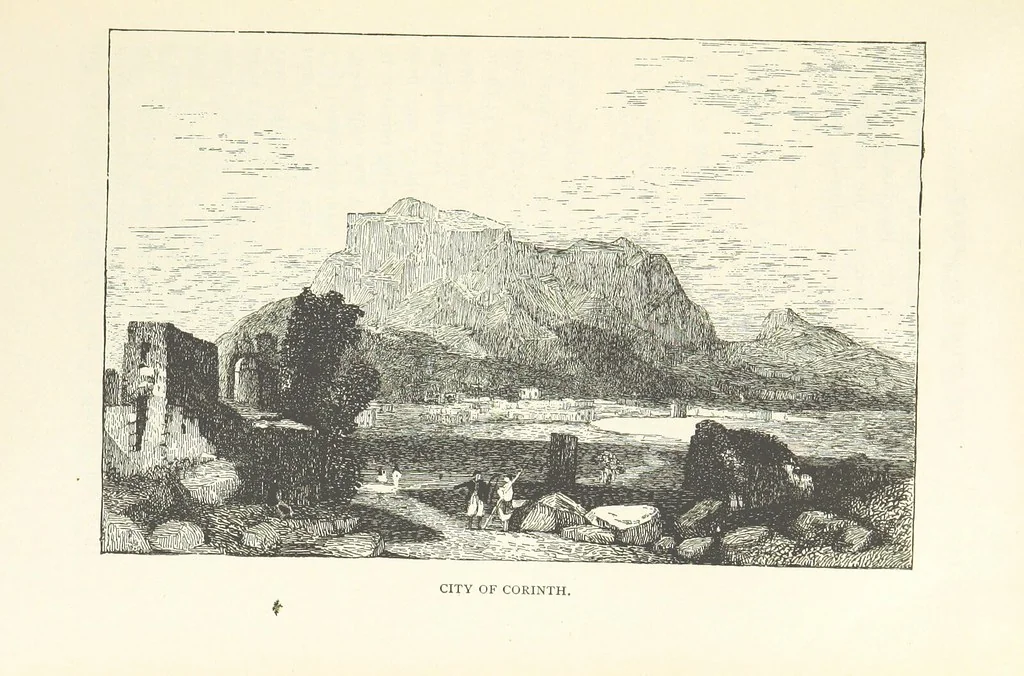 An illustration from The Story of Greece, 1885, leaf 179