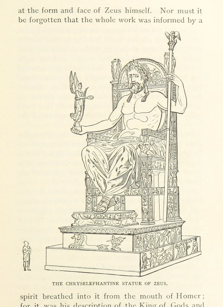 An illustration from The Story of Greece, 1885, leaf 197
