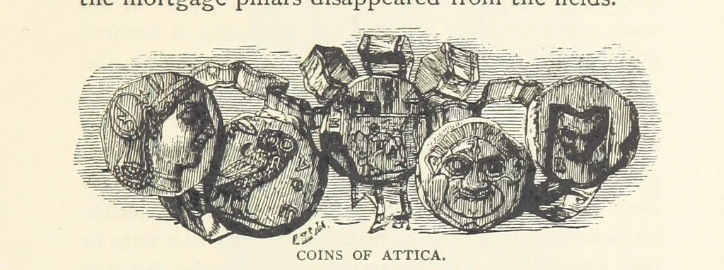An illustration from The Story of Greece, 1885, leaf 235