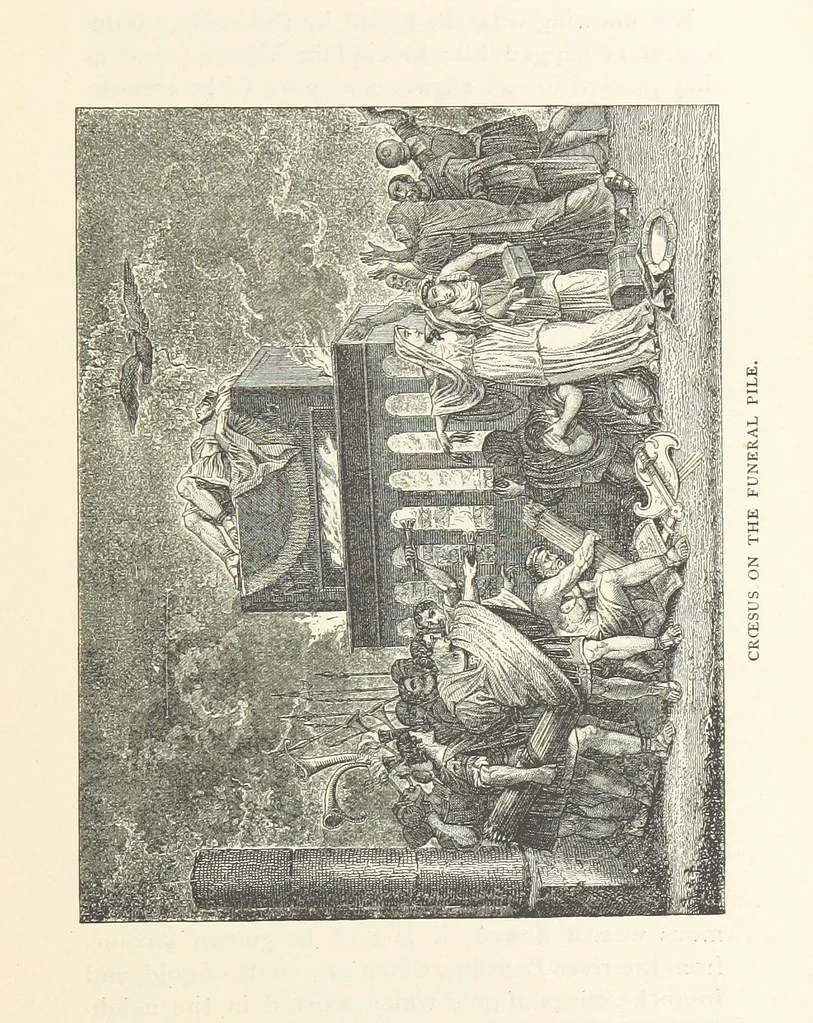 An illustration from The Story of Greece, 1885, leaf 305