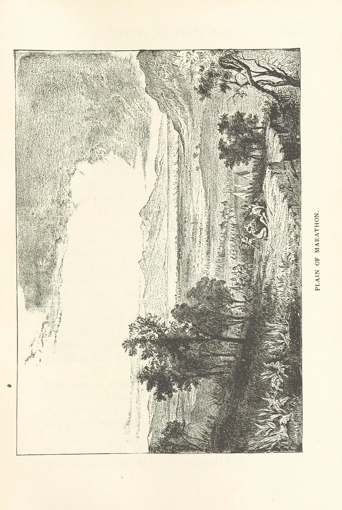 An illustration from The Story of Greece, 1885, leaf 347
