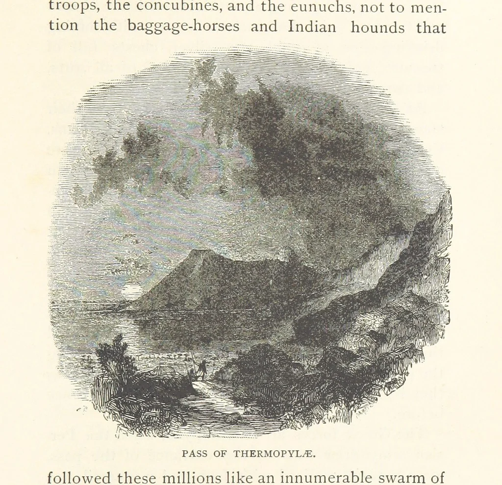 An illustration from The Story of Greece, 1885, leaf 379