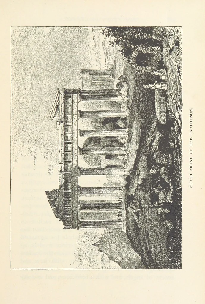 An illustration from The Story of Greece, 1885, leaf 447