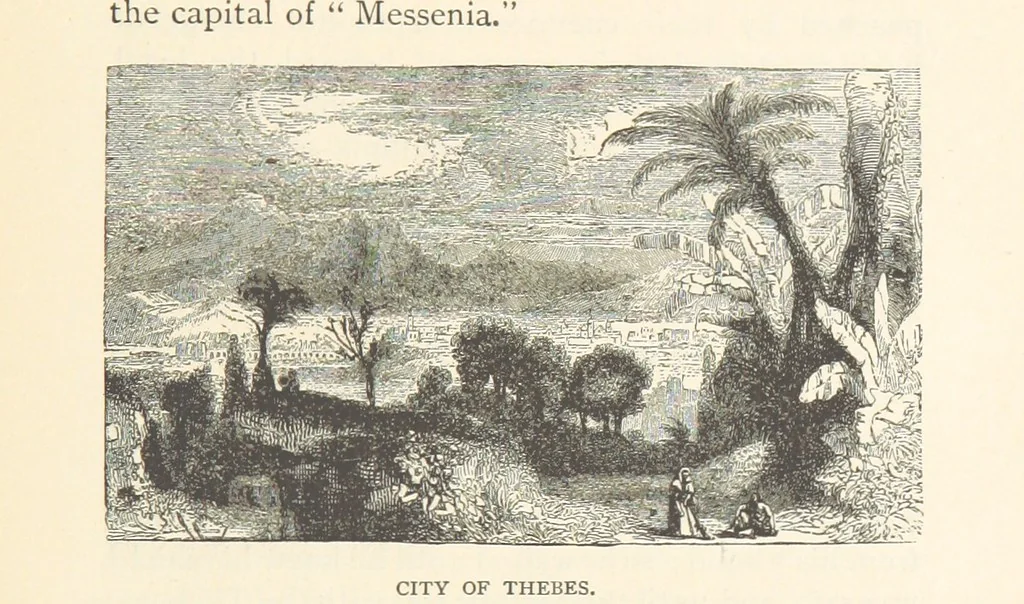 An illustration from The Story of Greece, 1885, leaf 523