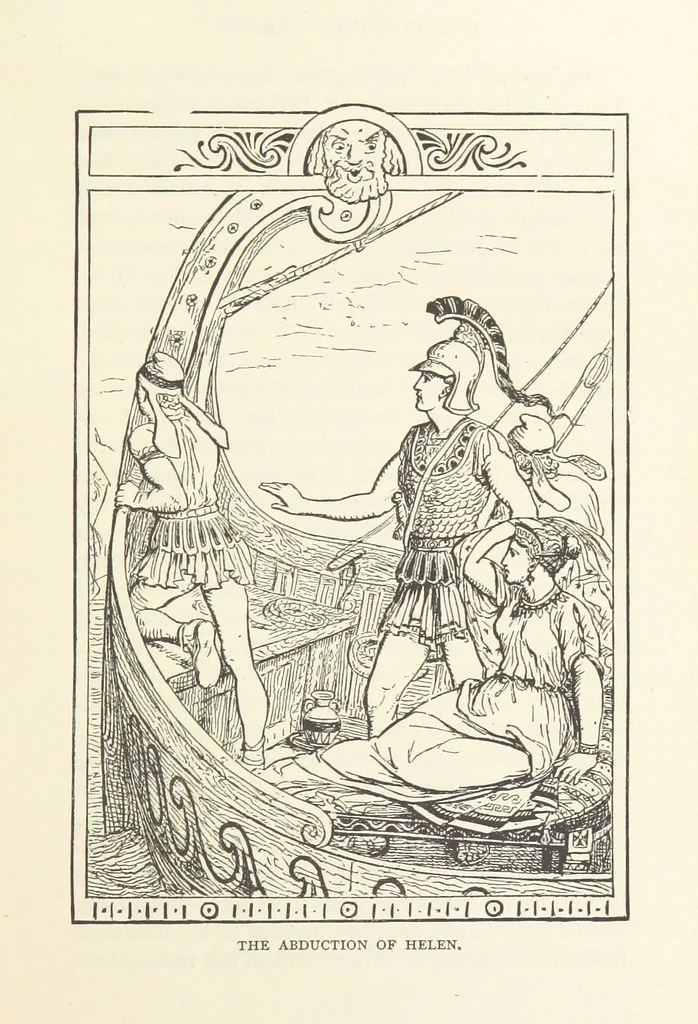 An illustration from The Story of Greece, 1885, leaf 93