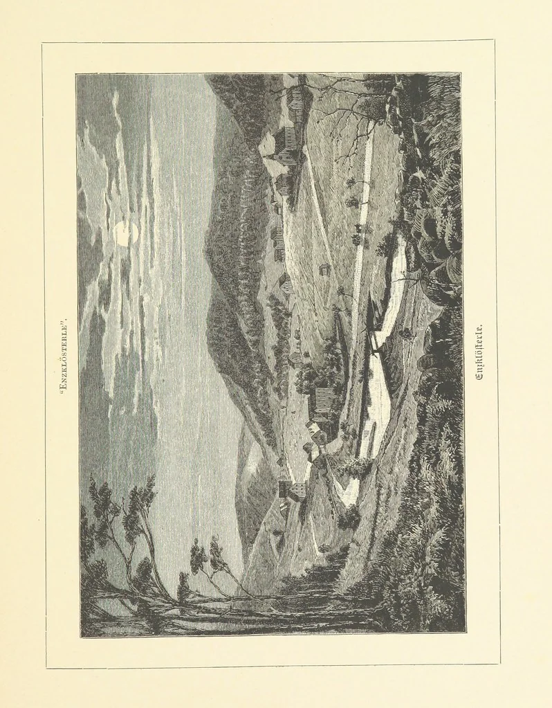 An illustration from Wildbad ... Illustrated by H. Drück [and others], etc, 1888, leaf 109