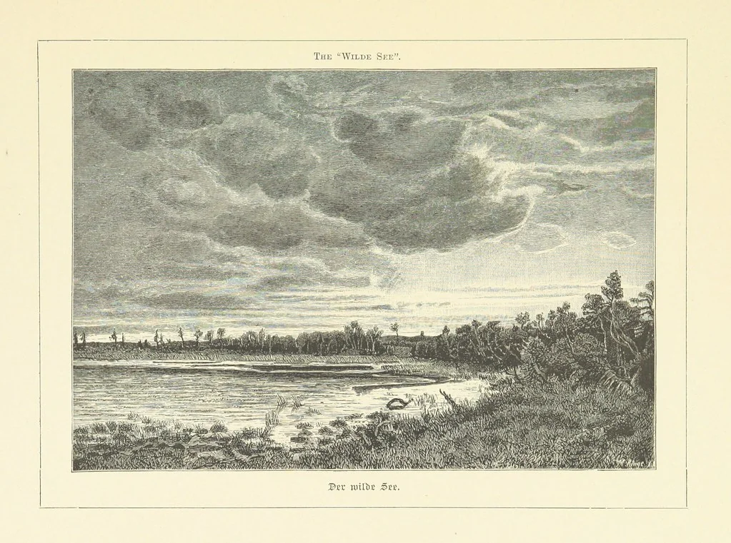 An illustration from Wildbad ... Illustrated by H. Drück [and others], etc, 1888, leaf 113