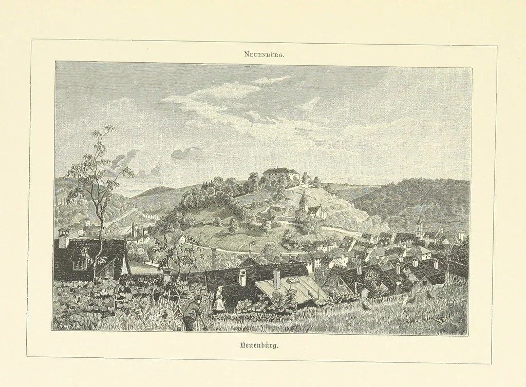 An illustration from Wildbad ... Illustrated by H. Drück [and others], etc, 1888, leaf 119