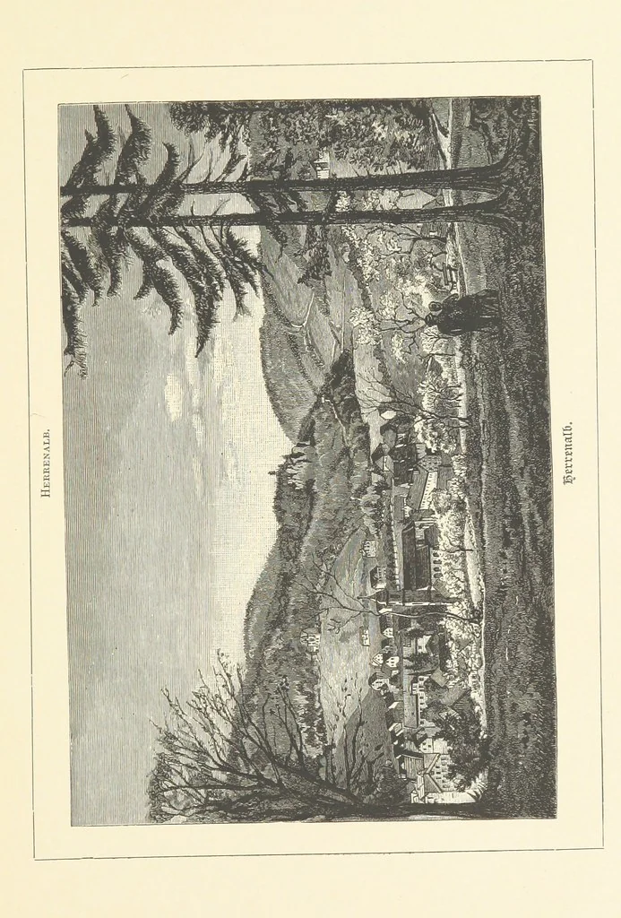 An illustration from Wildbad ... Illustrated by H. Drück [and others], etc, 1888, leaf 121