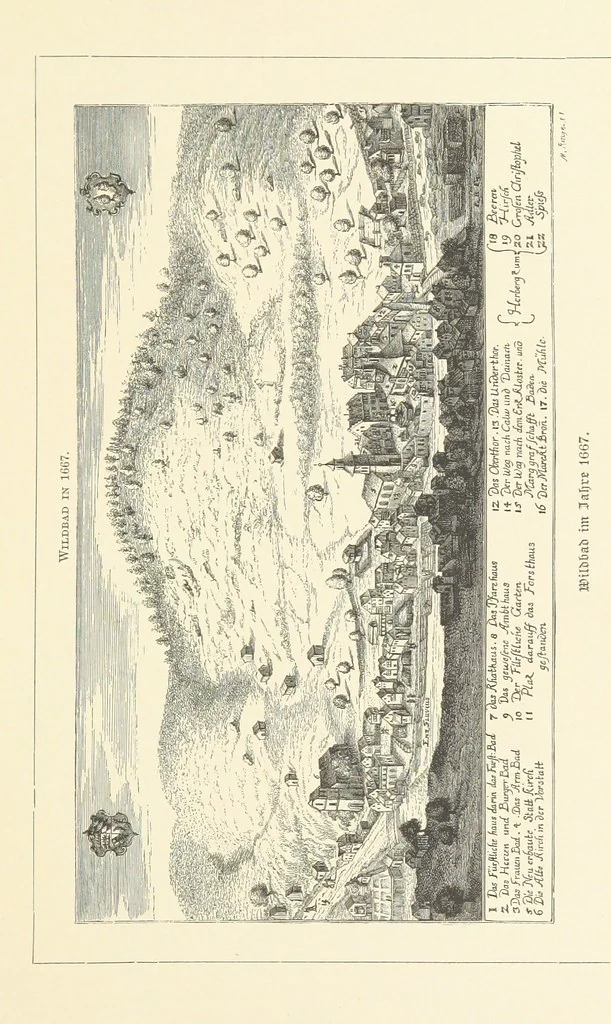An illustration from Wildbad ... Illustrated by H. Drück [and others], etc, 1888, leaf 23