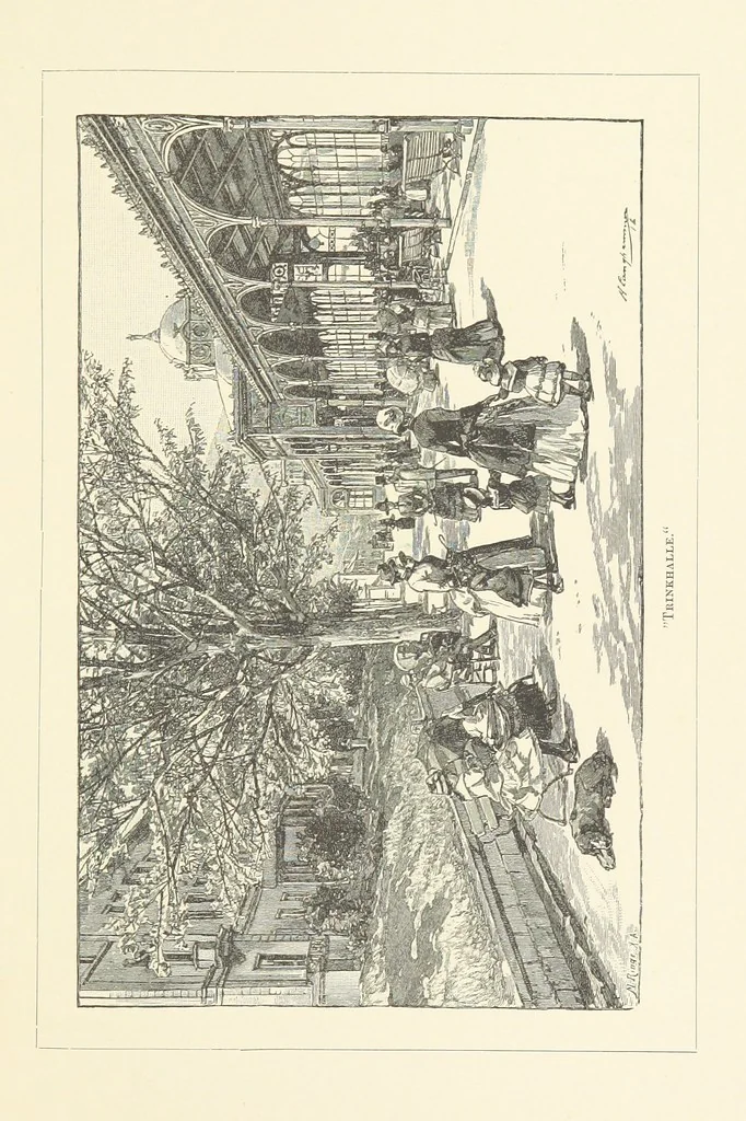 An illustration from Wildbad ... Illustrated by H. Drück [and others], etc, 1888, leaf 69