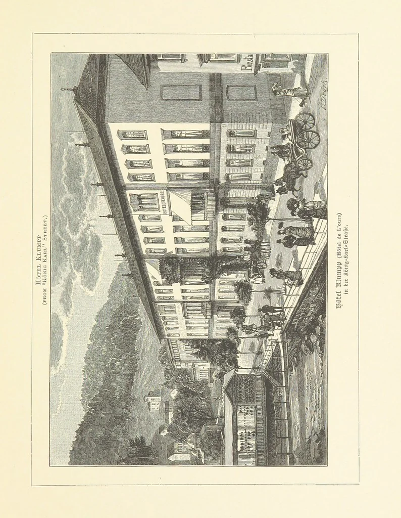 An illustration from Wildbad ... Illustrated by H. Drück [and others], etc, 1888, leaf 77