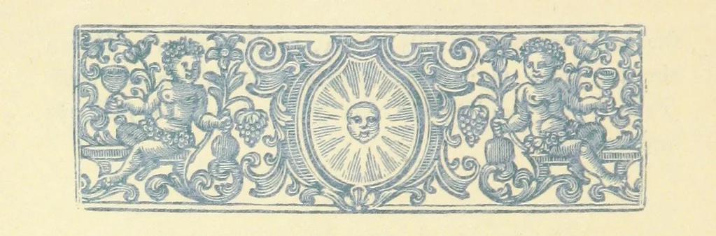 An illustration from Memorials of Holdenby, 1868, leaf 136