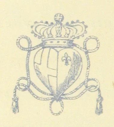 An illustration from Memorials of Holdenby, 1868, leaf 16