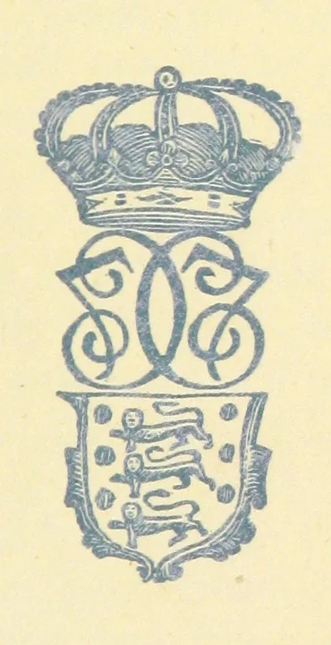 An illustration from Memorials of Holdenby, 1868, leaf 165