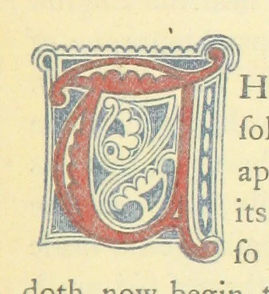 An illustration from Memorials of Holdenby, 1868, leaf 167
