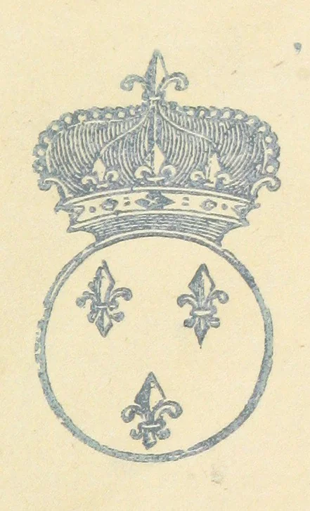 An illustration from Memorials of Holdenby, 1868, leaf 173