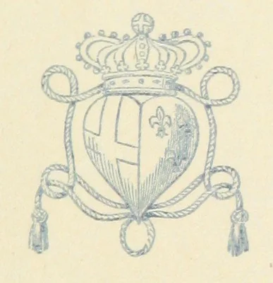 An illustration from Memorials of Holdenby, 1868, leaf 195
