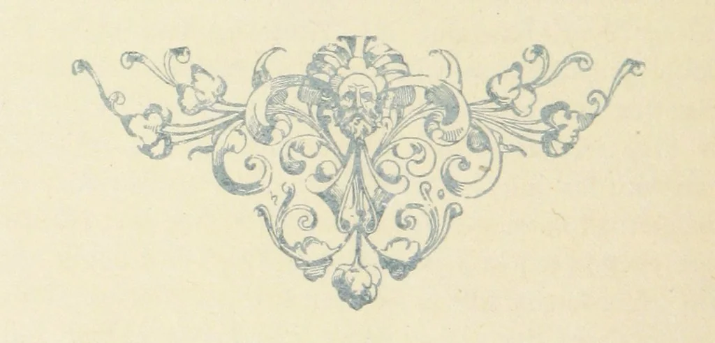 An illustration from Memorials of Holdenby, 1868, leaf 200