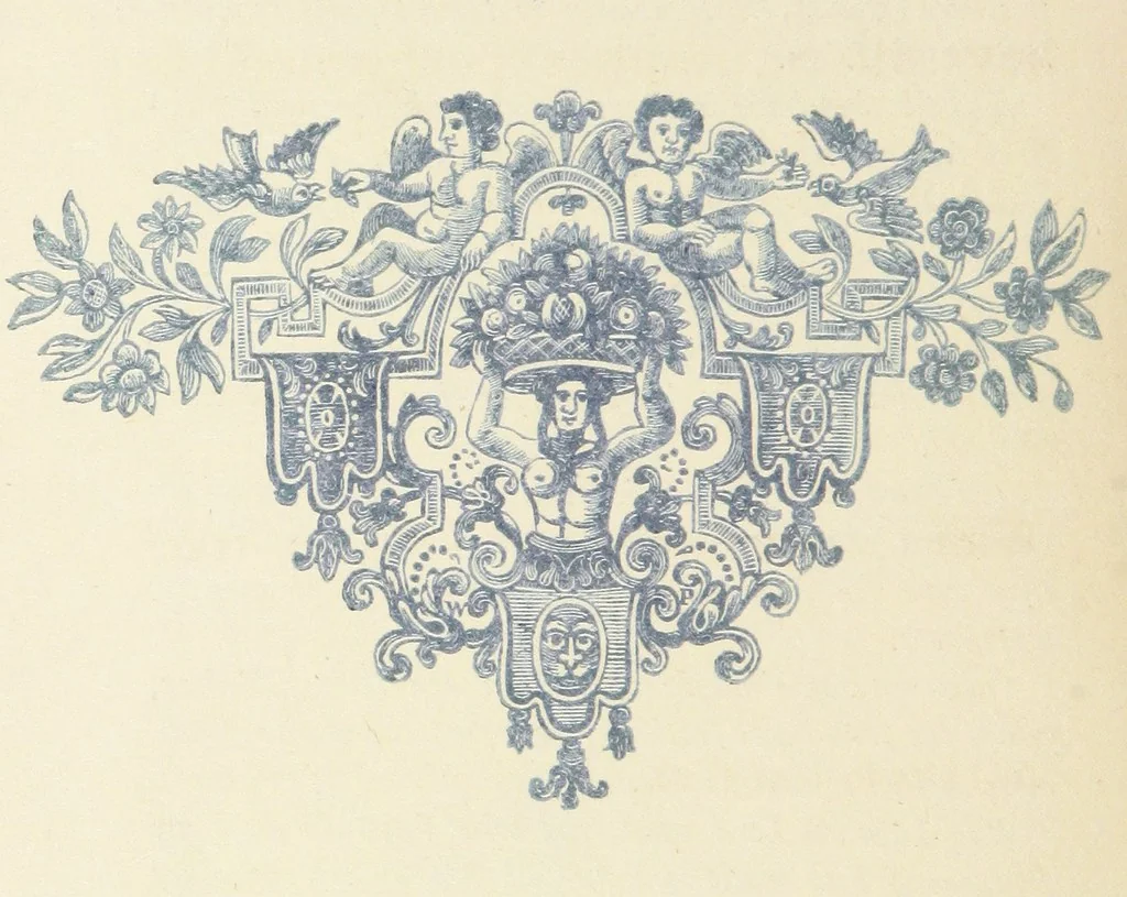 An illustration from Memorials of Holdenby, 1868, leaf 222