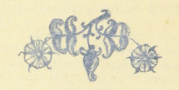 An illustration from Memorials of Holdenby, 1868, leaf 24