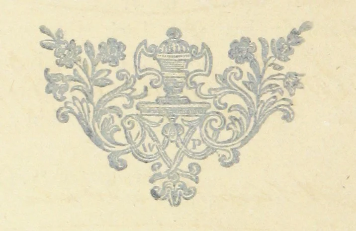 An illustration from Memorials of Holdenby, 1868, leaf 252