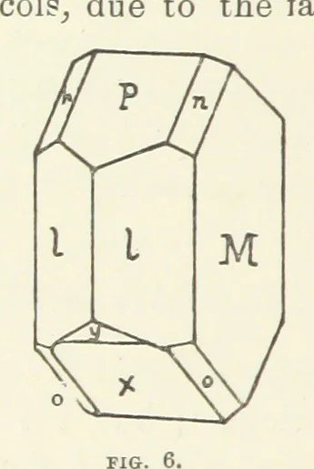 An illustration from An Introduction to the study of Petrology: the Igneous Rocks ... With ... illustrations, 1891, leaf 28