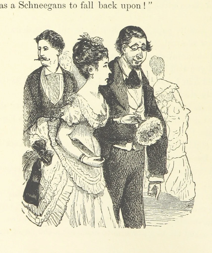 An illustration from The Dove's Nest and other tales. By J. Hatton, R. Jefferies, H. S. Clarke, etc, 1886, leaf 232