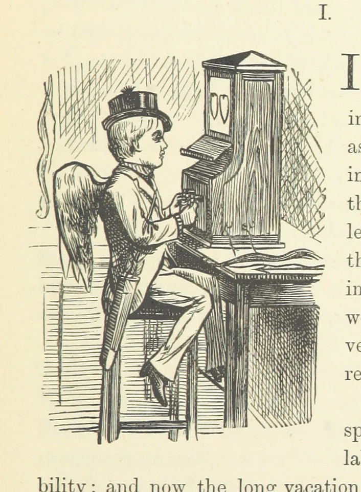 An illustration from The Dove's Nest and other tales. By J. Hatton, R. Jefferies, H. S. Clarke, etc, 1886, leaf 255