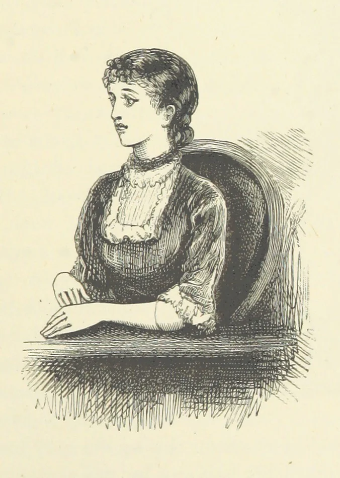 An illustration from The Dove's Nest and other tales. By J. Hatton, R. Jefferies, H. S. Clarke, etc, 1886, leaf 329