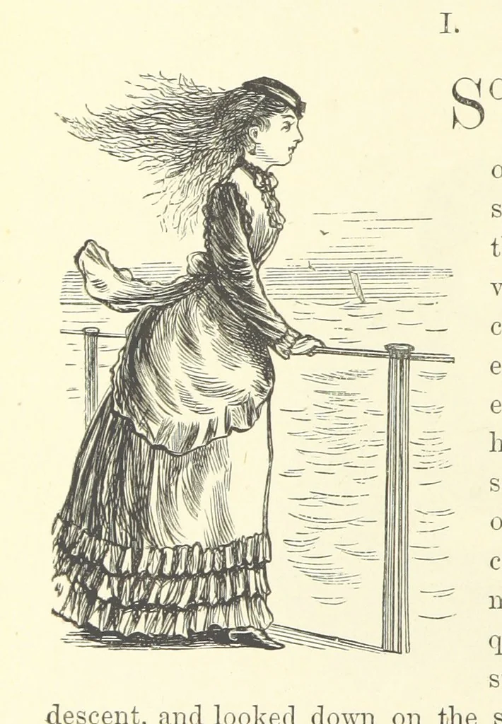 An illustration from The Dove's Nest and other tales. By J. Hatton, R. Jefferies, H. S. Clarke, etc, 1886, leaf 330